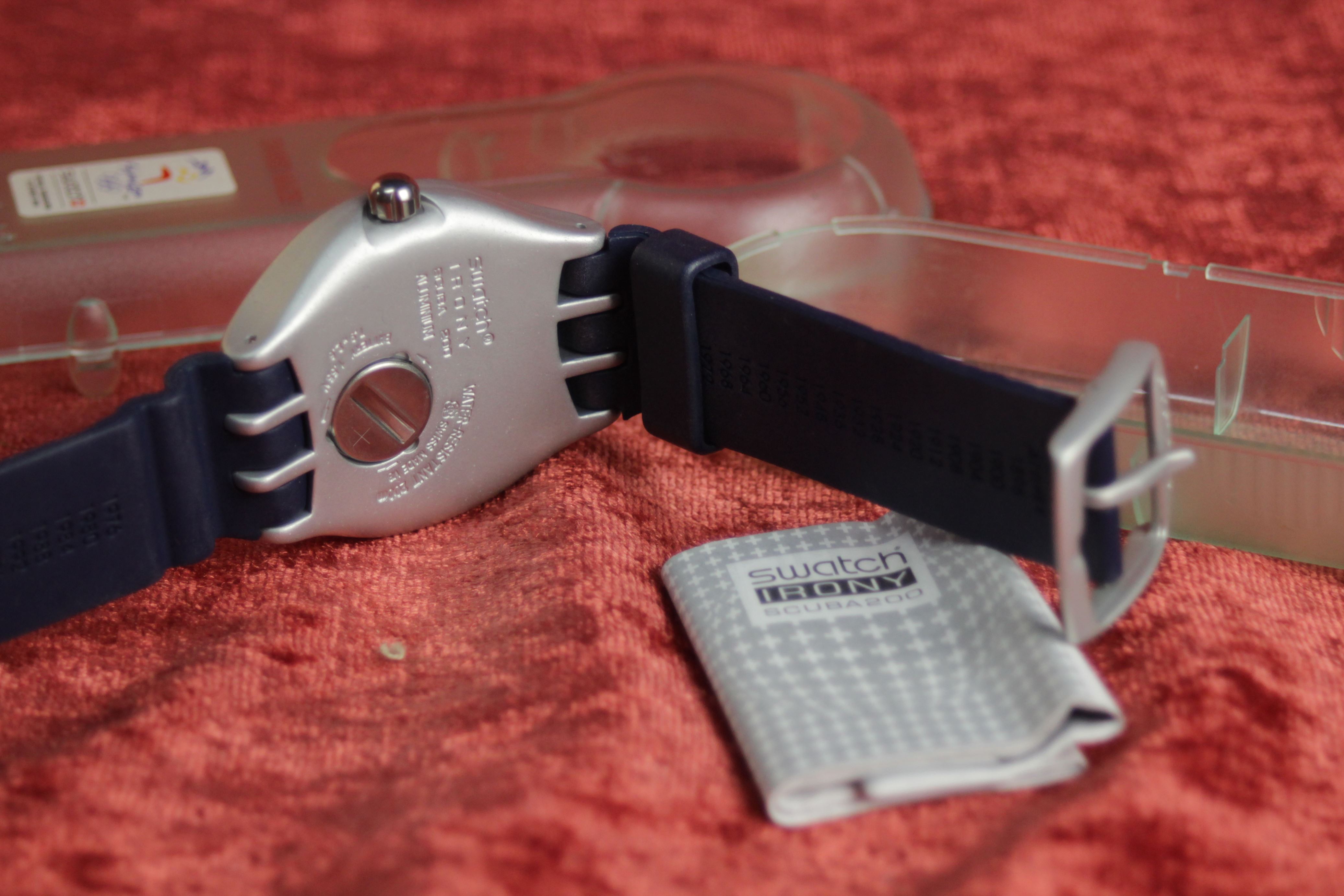 swatch irony scuba 200 armband